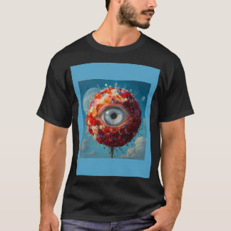 Floral eye in sky T-Shirt