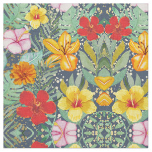 FLORAL  FABRIC
