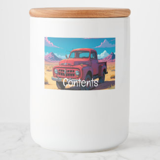 Floral Fancy  Food Label