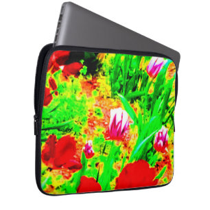 Floral Fantastique Collection Laptop Sleeve