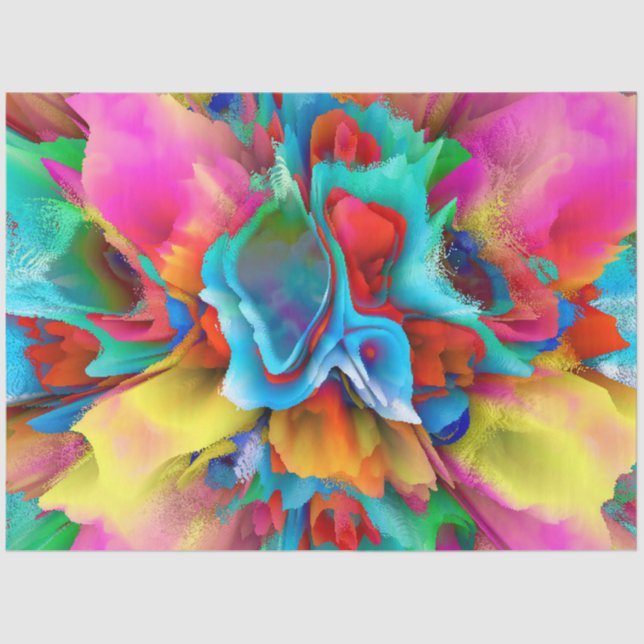 Floral Fantasy 11201 Tissue Paper (Front)