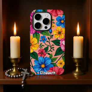 Floral Fantasy: A Garden of Blooms iPhone 16 Pro Case