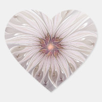 Floral Fantasy, Abstract Modern Pastel Flower