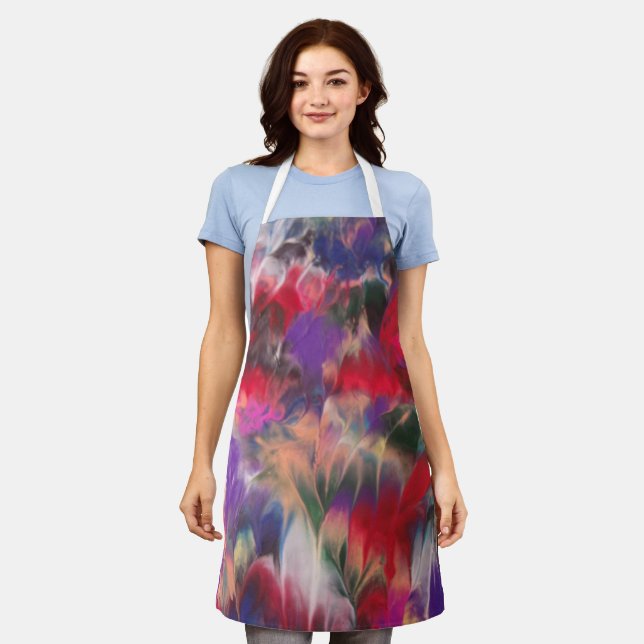 Floral Fantasy Apron (Worn)