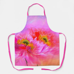 Floral fantasy apron