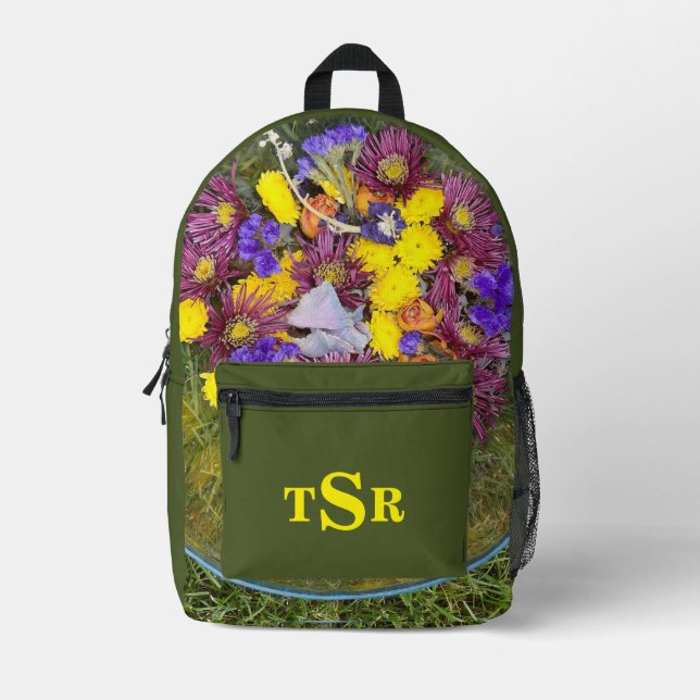 Floral Fantasy Backpack (Front)