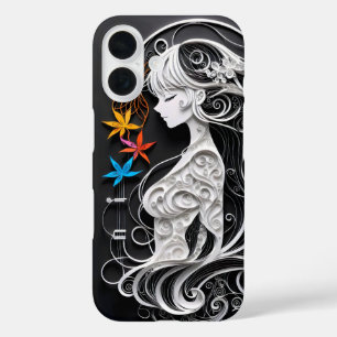Floral Fantasy iPhone 16 Case