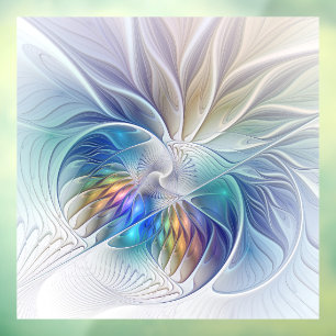 Floral Fantasy, Colourful Abstract Fractal Flower