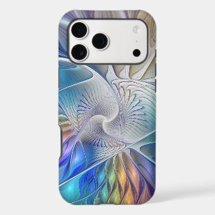 Floral Fantasy, Colourful Abstract Fractal Flower