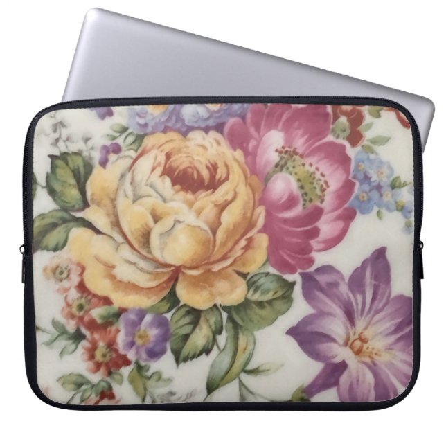Floral Fantasy  Electronics Bag (Front)