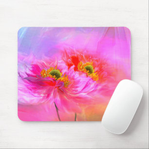 Floral fantasy mouse pad