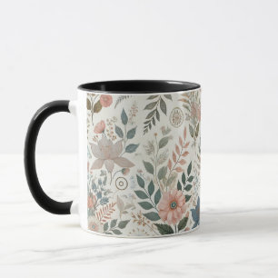 Floral Fantasy: Sip in Full Bloom Mug