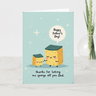 Floral Fathers Day Affection Card
