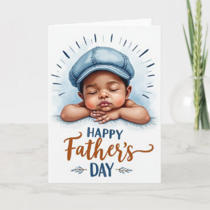 Floral Fathers Day Halo Card