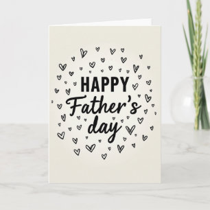 Floral Fathers Day Sketch Card