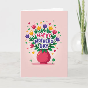 Floral Faux Gold Foil Texture Card