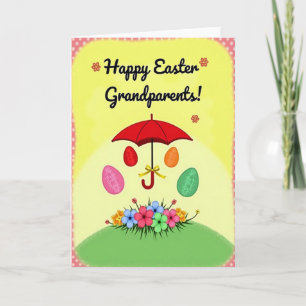 Floral Faux Gold Springtime Card