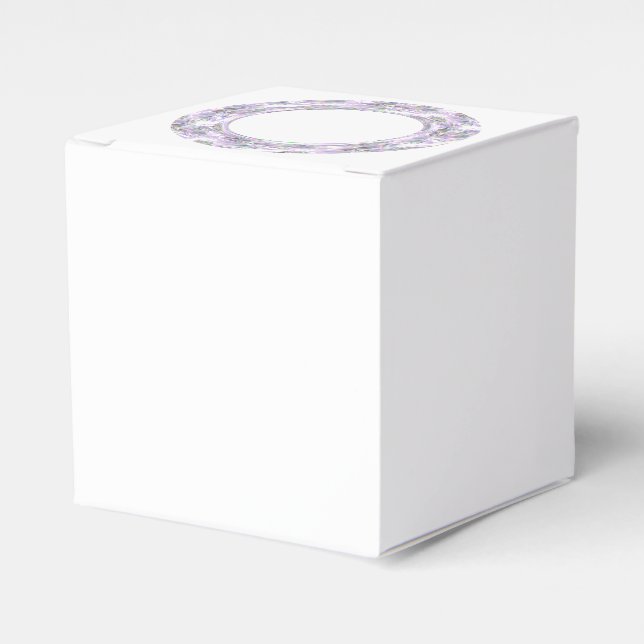 Floral Favour Box (Front Side)