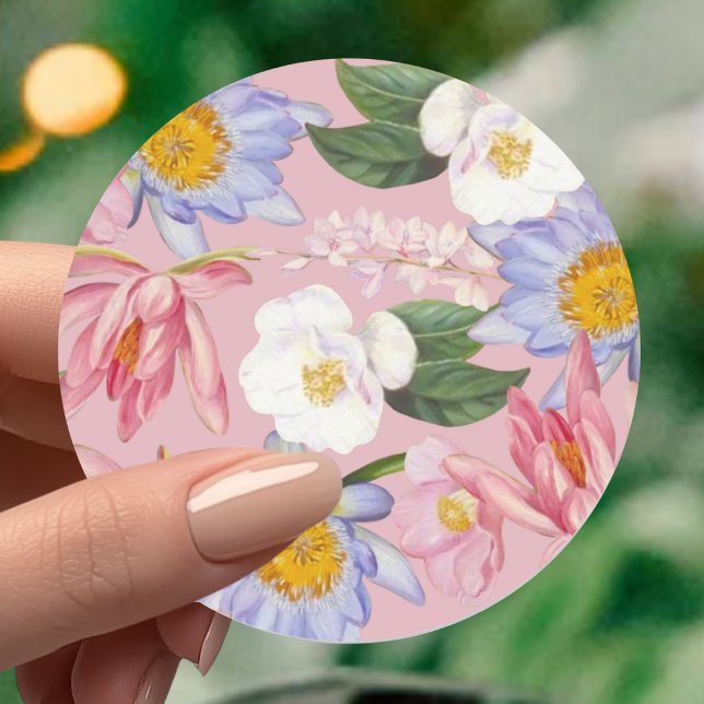 Floral Favour Sticker (Creator Uploaded)