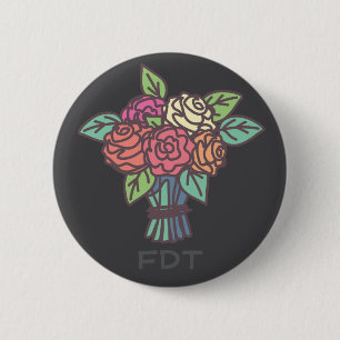 Floral FDT Button
