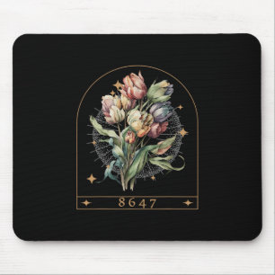 Floral Feminist 8647 Anti-trump Human Rights Funny Mouse Pad