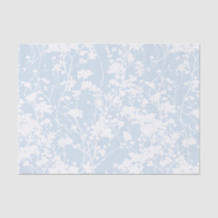 Floral Field (Powder Blue) Tissue Paper