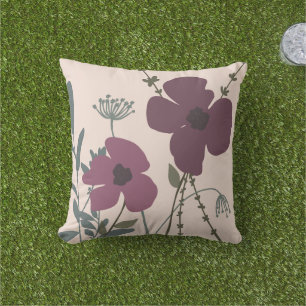 Floral Fields Modern Cushion