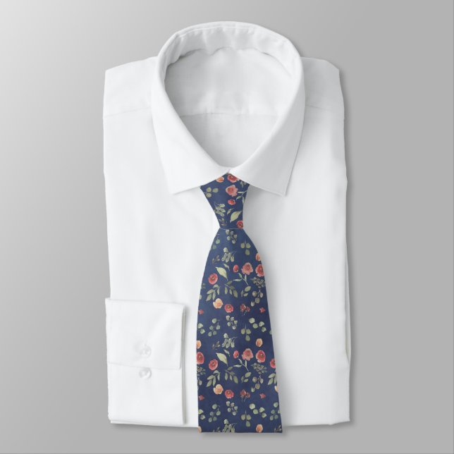 Floral Fields Tie (Tied)