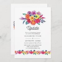 Floral Fiesta Wedding Update