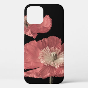 Floral fine art still life pastel colour macro of iPhone 12 case
