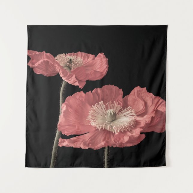 Floral fine art still life pastel colour macro of  tapestry (Front)