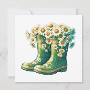 Floral Flat Note Card and Art to Frame