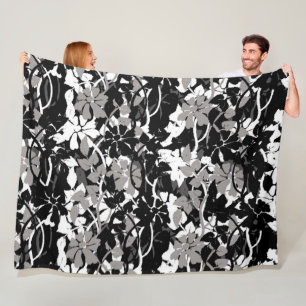 Floral Fleece Blanket
