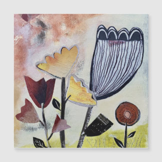 Floral Fling 2 Magnetic Card