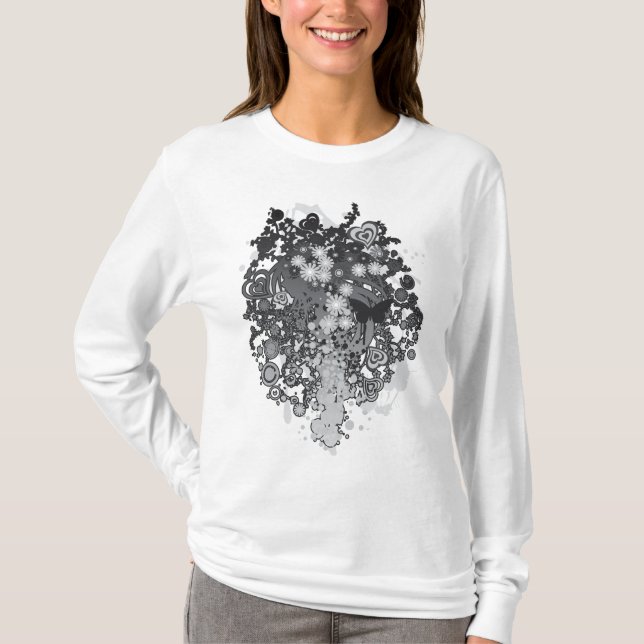 Floral_Flow T-Shirt (Front)