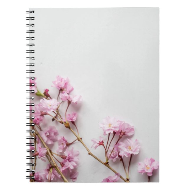 FLORAL FLOWER GARDEN NOTEBOOK Journal for Women  (Front)