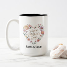 Floral Flower Pastel Tea Happy Mother's Day Gift