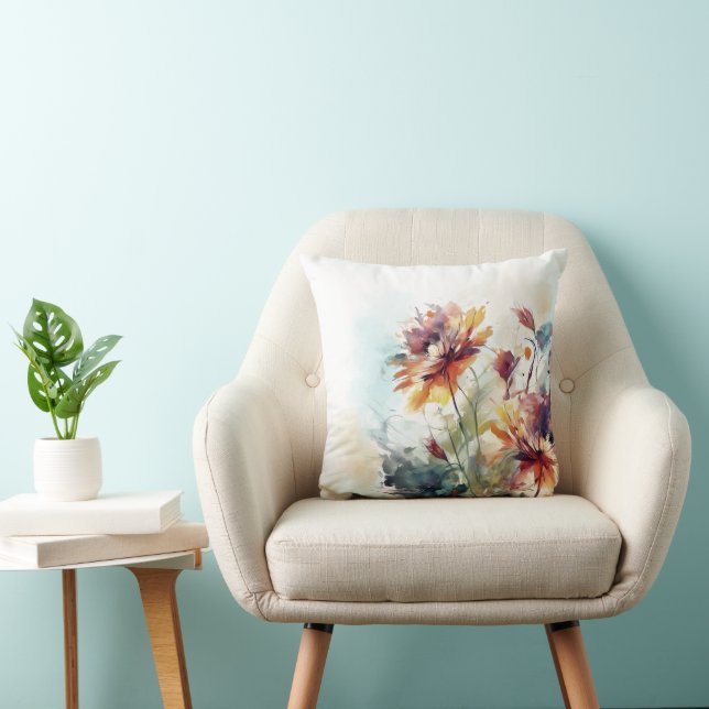 Floral Flowers Design 310 Cushion (Chair)