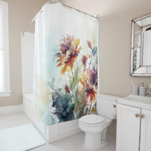 Floral Flowers Design 310 Shower Curtain