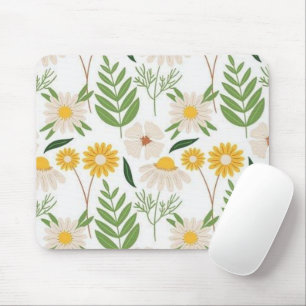 Floral Flowers Mouse Pad! Mouse Pad