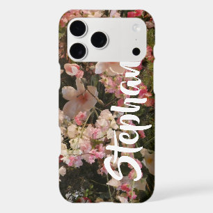 Floral Flowers Personalised iPhone XS Max