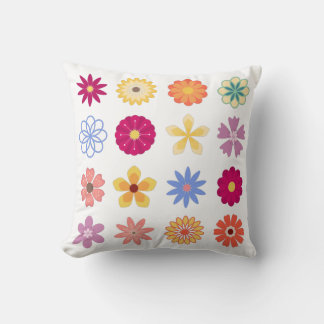 Floral Flowers, Vintage Flowers, Garden Floral Cushion