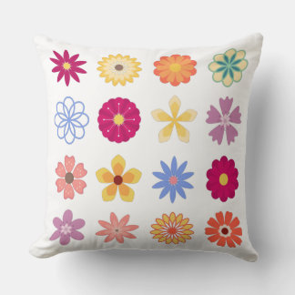 Floral Flowers, Vintage Flowers, Garden Floral Cushion