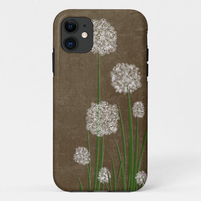 Floral Fluff Case-Mate iPhone Case (Back)