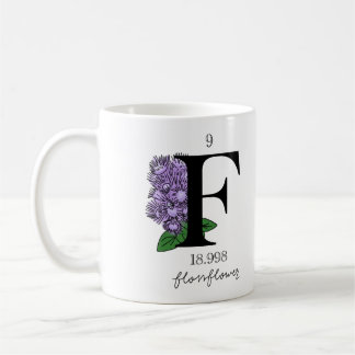 Floral Fluorine Element Coffee Mug