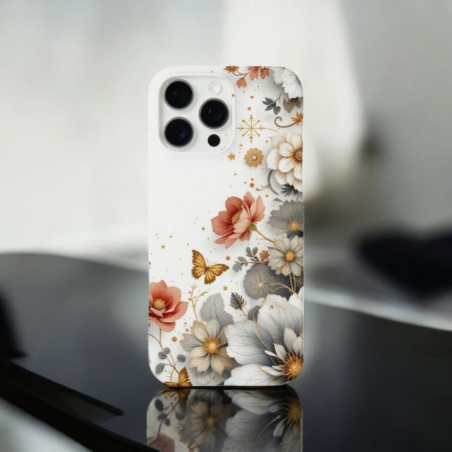 Floral Flutter Case-Mate iPhone Case (Creator Uploaded)