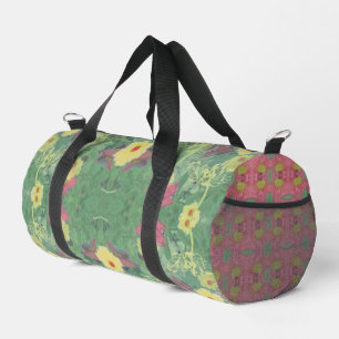Floral Forest Floor Print Cut Sew Bag