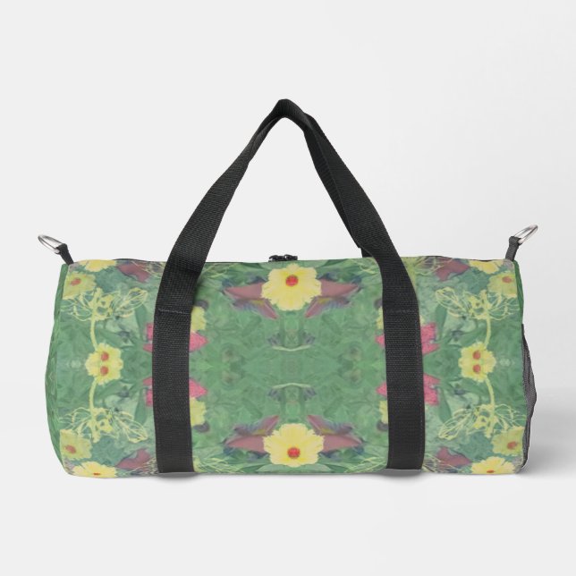 Floral Forest Floor Print Cut Sew Bag (Front)