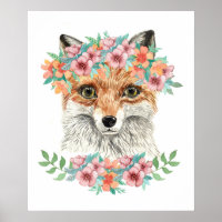 Floral Fox