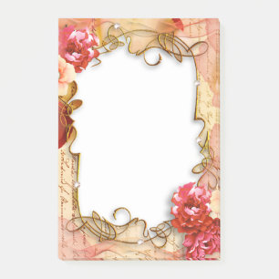 Floral Frame Post-it Notes
